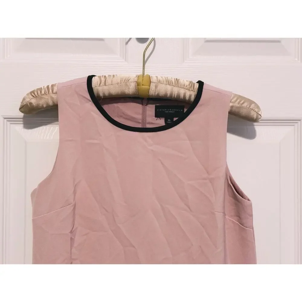 Victoria Beckham Target Floral Pocket Sleeveless Dress Girls XL Pink Preppy Cute